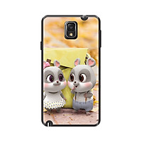 Ốp lưng TPU viền dẻo cho điện thoại SAMSUNG GALAXY NOTE 3 Hình Chuột Tết 2020 - Mẫu 22