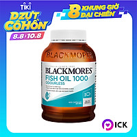 Dầu Cá Blackmores Fish Oil Odourless - 400 viên (Hàng Nhập Khẩu Từ Úc)