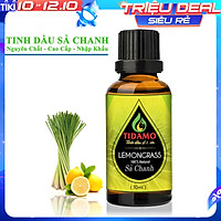 Tinh dầu Sả Chanh Nguyên Chất Nhập Khẩu 10ML - Tinh dầu Xông Phòng Sả Chanh (Lemongrass) Giúp Bảo Vệ Sức Khỏe, Kháng Khuẩn, Đuổi Muỗi Và Thư Giãn Tinh Thần