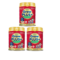 COMBO 03 Hộp Sữa Bột GROW PLUS(mẫu mới) Date 2023 loại 900g