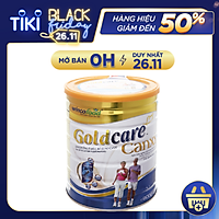 Sữa bột Wincofood GoldCare Canxi lon 900g: dinh dưỡng ít béo ngừa tiểu đường, bổ sung canxi giúp xương chắc khỏe, MUFA, PUFA tốt cho tim mạch, phù hợp cho người từ 30 tuổi trở lên.