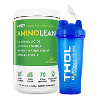 Thực phẩm bổ sung Amino Lean (70 lần dùng), Tỉnh táo - Phục hồi Năng Lượng & Kiểm Soát Cân Nặng (Tặng Bình Lắc)