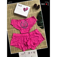 Quần LÓT ĐÔI nam nữ Hồng