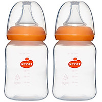 Combo 2 Bình Sữa PP Wesser - (Giao màu ngẫu nhiên)