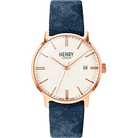 Đồng Hồ Nam Henry London HL40-S-0358 - Dây Da