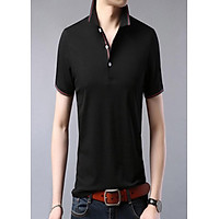 Áo Thun Nam Có Cổ Cổ Bẻ Phối Sọc Cao Cấp AT08 - ShopN6 (Nhiều Màu)
