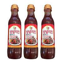 Combo 3 chai Nước sốt gà chiên vị cay x 440g/chai