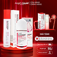 Bộ Sản Phẩm Lăn Nách Mờ Thâm và Xịt Giảm Mụn Lưng Dưỡng Trắng Cơ Thể Angel's Liquid Glutathione Plus Niacinamide