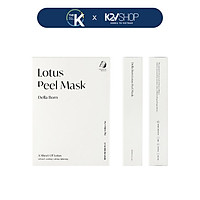 Hộp 7 Miếng mặt nạ dưỡng trắng da cao cấp Lotus Peel Mask