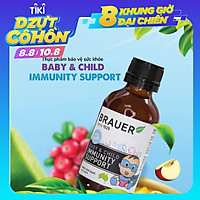 Brauer Hỗ Trợ Hệ Miễn Dịch Cho Trẻ Sơ Sinh & Trẻ Nhỏ - Baby & Child Immunity Support Oral Liquid 100ml