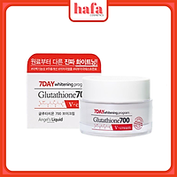 Kem Dưỡng Trắng Da, Giảm Thâm Nám Angel's Liquid 7 Day Glutathione 700 V-Cream 50ml