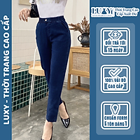 Quần jean nữ cạp chun co giãn 4 chiều LUXY V191 đủ size từ 40kg - 80kg