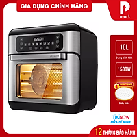 Lò Nướng Chân Không Điện Tử Lock&Lock EJF291BLK 10L, Tặng Giấy Nến - Hàng Chính Hãng