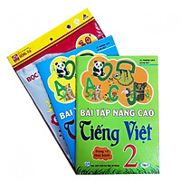Combo Bài tập nâng cao Tiếng Việt lớp 2(dạng vở thực hành) + tập bọc sách vở