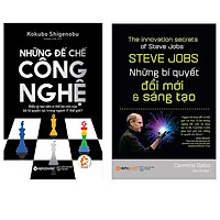 Combo Sách : Những Đế Chế Công Nghệ + Steve Jobs – Những Bí Quyết Đổi Mới Và Sáng Tạo</sp