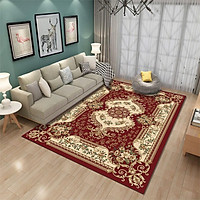 Thảm Trang Tri Chống Trơn Trượt Sang Trọng Phong Cách Retro