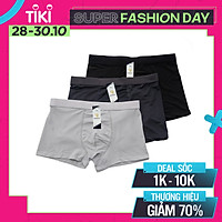Combo 3 Quần sịp nam thông hơi, quần lót nam chất cotton thun lạnh mịn mát - ZQ204
