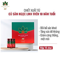 Dịch Chiết Sâm Ngọc Linh Kon Tum K5 Hộp 10 Chai (50Ml/chai)