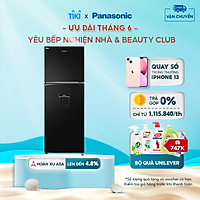 Tủ lạnh 2 cánh Panasonic 326 lít NR-TL351GPKV - Lấy nước ngoài - Làm đá siêu tốc - Hàng chính hãng