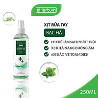 Xịt Rửa Tay Bạc Hà MILAGANICS
