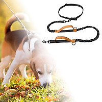 Adjustable Hands Free Dog Leash Running Reflective Walking Hiking