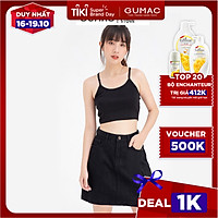 Áo crop-top 2 dây GUMAC ATB636