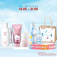 Bộ 5 Sản Phẩm Dưỡng Trắng & Sáng Hồng Da Senka