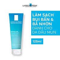 Sữa Rửa Mặt Tạo Bọt Làm Sạch Giúp Làm Sạch Sâu Và Se Khít Lỗ Chân Lông Không Gây Khô Da La Roche-Posay Effaclar Deep Cleansing Foaming Cream (125ml)