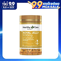 Viên uống Sữa Ong chúa Heathy Care 1000mg 365 viên thương hiệu Healthy Care nhập khẩu Úc phân phối chính hãng tại VN Mẫu Mới
