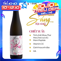 KOHARU PLACENTA Dạng Nước 500ml Hàm Lượng 319.000mg Placenta và 9000mg Collagen, Nước Uống Đẹp Da Đến Từ Nhật Bản