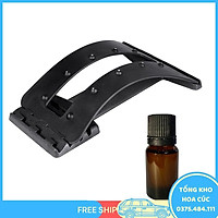 Dụng Cụ Hỗ Trợ Tập Lưng Giúp Giảm Đau Lưng, Giảm Thoái Hóa Đốt Sống - Tặng 1 Lọ Tinh Dầu Quế 10Ml - Vận Chuyển Miễn Phí Toàn Quốc