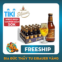 BIA ĐỨC THẦY TU EIBAUER - Nhập Khẩu Từ Đức Thùng 20 Chai 250ml HSD 03/22
