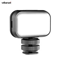 Đèn LED trợ sáng mini Ulanzi VL28 5600K tích hợp sạc với cáp chuyển đổi dùng chụp ảnh, quay video