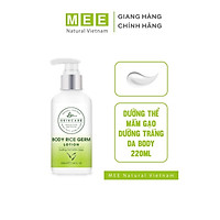 Dưỡng Thể, Dưỡng Ẩm Mầm Gạo - Kem LOTION MEE NATURAL Lọ 220ml