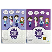 Combo 2 cuốn: Joyful Japanese - Tiếng Nhật Vui Nhộn: Từ Vựng + Ngữ Pháp