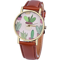 Casual Watch Quartz Watch Decorative 5 Colors Potted Pattern Pointer Young Man Decoration Watches