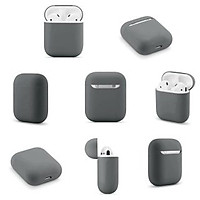Case Trơn Bảo Vệ Cho Airpo.ds 1,2 - Vỏ Đựng Tai Nghe, Ốp Silicon Dẻo Chống Va Đập, Nhiều Màu