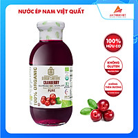 Nước Ép Lạnh 100% Hữu Cơ Nam Việt Quất Cranberry Juice - Georgia's Natural - 300ml