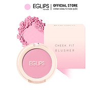 Phấn má dạng nén Eglips Cheek Fit Blusher 4g Màu Sắc Đa Dạng, Thành Phần Tự Nhiên, Không Gây Dị Ứng Da