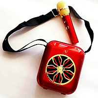 Loa bluetooth YS-A20 nghe nhạc hát karaoke có kèm Mic không dây