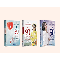 Combo Bộ sách Chinh Phục Hạnh Phúc: 90 Ngày Thực Hành Biết Ơn, 90 Ngày Thực Hành Yêu Thương Vô Điều Kiện, 90 Ngày Làm Chủ Cảm Xúc (3 Cuốn)