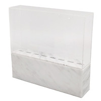 Lash Extension Supplies Tweezer Holder Stand Eyelash Extension Supplies Acrylic Display Storage 8 Pcs Tweezers Shelf Holder
