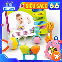 Bộ 5 đồ chơi lúc lắc cho trẻ - Màu ngẫu nhiên