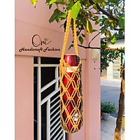 Túi đựng bình giữ nhiệt Macrame Handmade