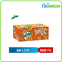 Thùng 24 Lon Nước Ngọt Có Gaz Mirinda Cam (320ml/lon)