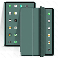 Bao Da Pu Máy Tính Bảng Nắp Gập Chống Sốc Thông Minh Kèm Giá Đỡ Cho Ipad 2021 M1 Pro 11 2021 Air 4 10.9 2020 10.2 8th 7th Ốp