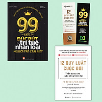 Bộ Sách Sống Hiện Đại Đi Đến Thành Công: 12 Quy Luật Cuộc Đời - Thần Dược Cho Cuộc Sống Hiện Đại + 99 Điều Đúc Rút Từ Trí Tuệ Người Trẻ Cần Biết