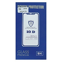 Kính Cường Lực 10D Full Màn Hình Cho iPhone 7 - Đen