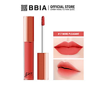 Son kem lì Bbia Last Velvet Lip Tint - 17 More Pleasant 5g (Màu cam san hô)