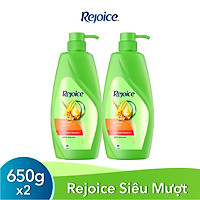 Combo 2 Dầu Gội Rejoice Siêu Mượt 650g